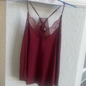 Burgandy camisole